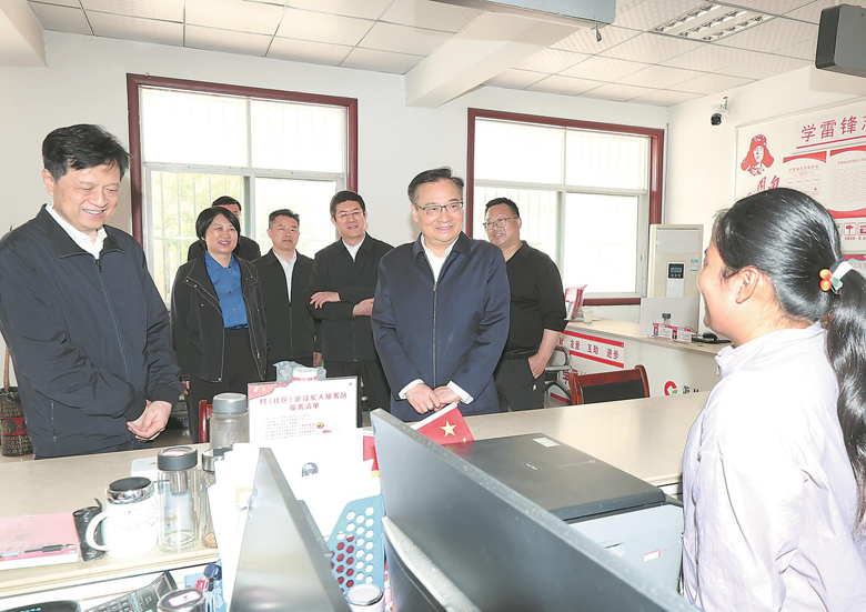 梁言顺在萧县调研时强调 扎实开展深入贯彻中央八项规定精神学习教育 强化党建引领弘扬优良作风推动高质量发展